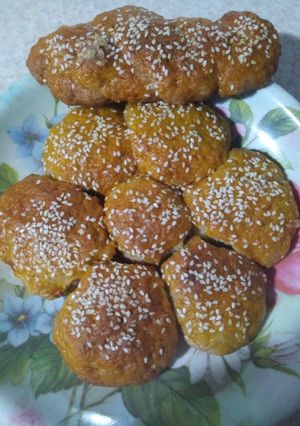 عکسی از دستور شیرمال بدون تخم مرغ