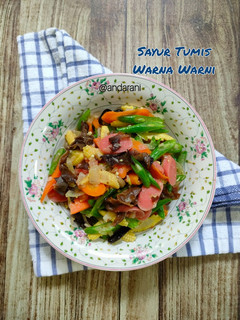 Foto resep Sayur Tumis Warna Warni