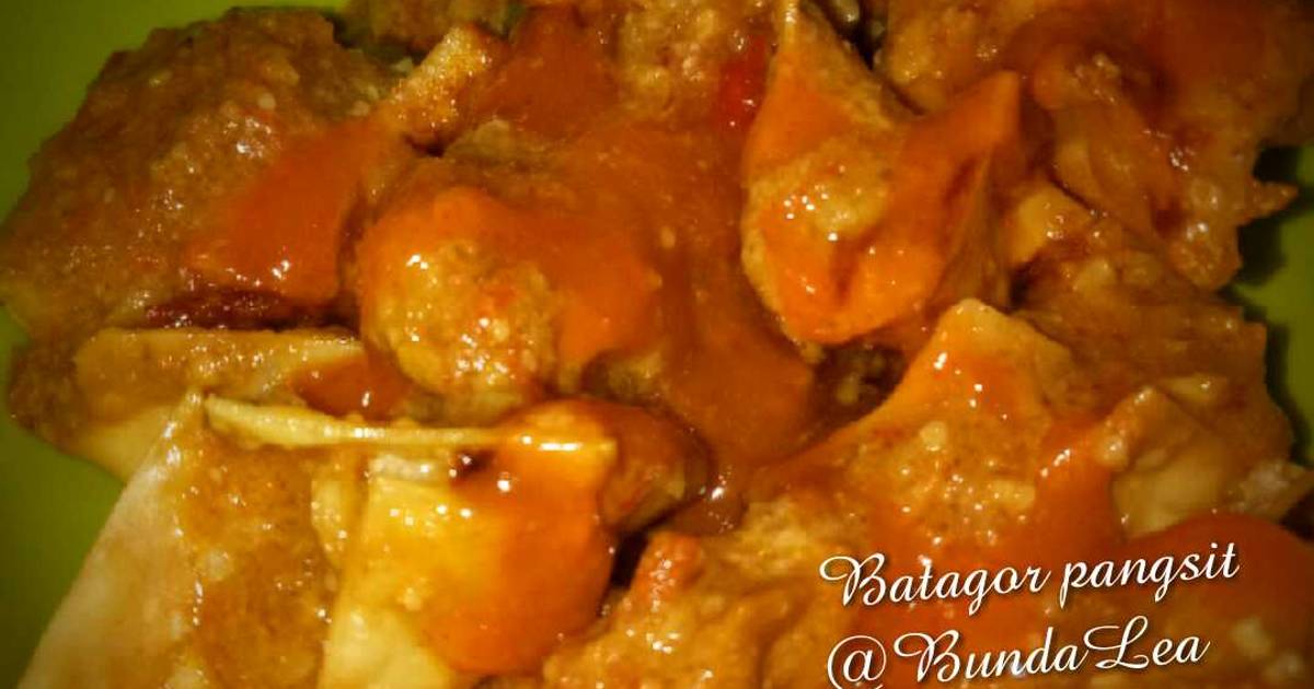  Resep  Batagor  Pangsit tanpa  ikan  dan ayam oleh Aminatun 