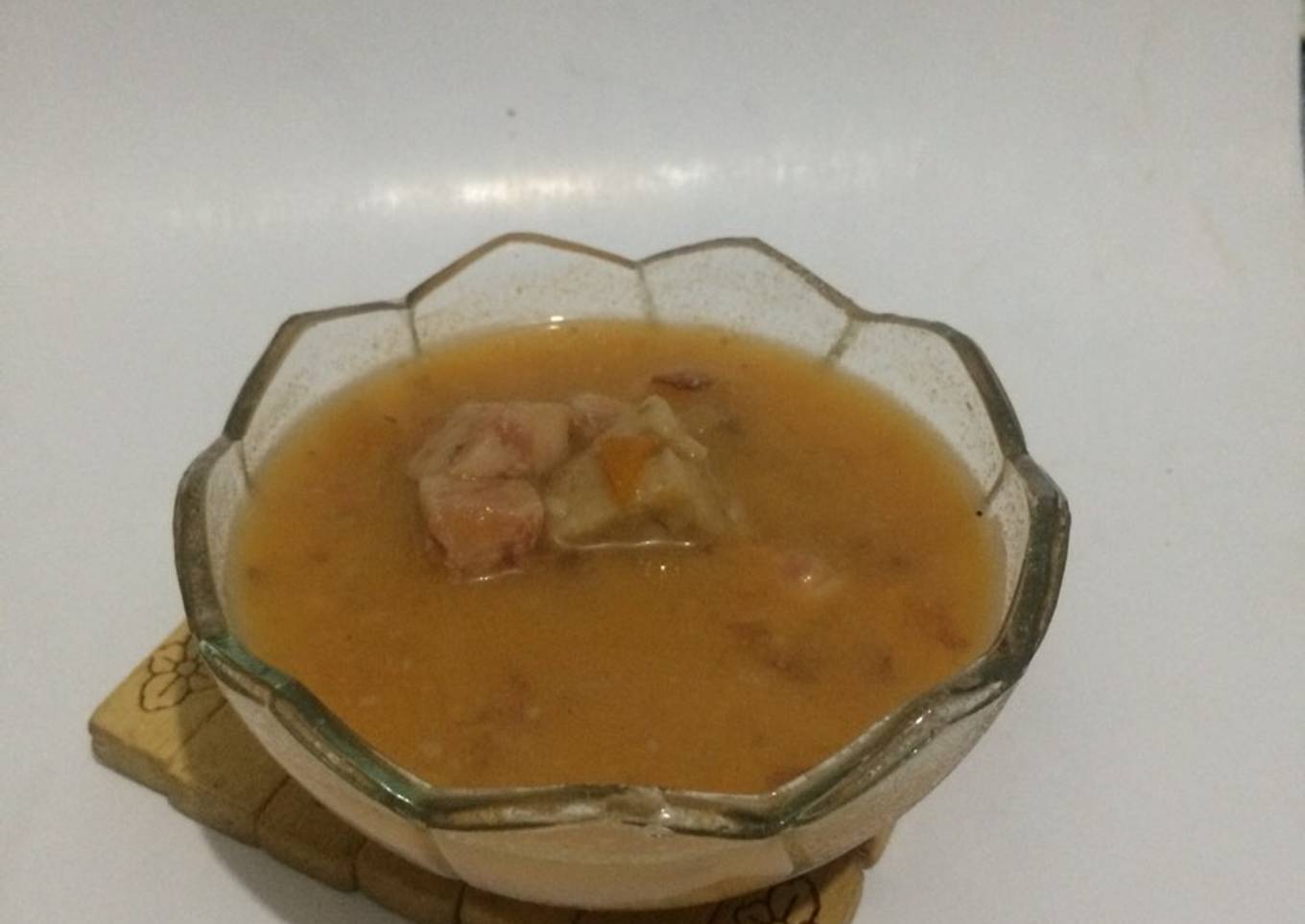 Sup kacang merah ala fe
