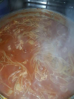 Una foto de Guiso de fideo entrefino