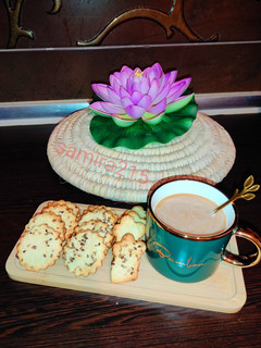 عکسی از دستور شیرینی کنجدی