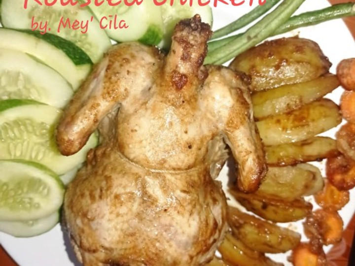 Cara Buat Ayam Panggang Oven / Roasted Chicken Untuk Pemula