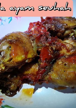Foto resep Kepala ayam pedas