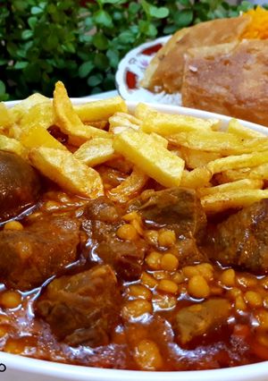 عکسی از دستور قیمه