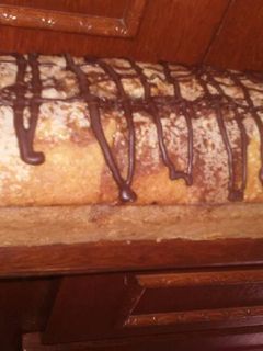 Una foto de Budin marmolado rico