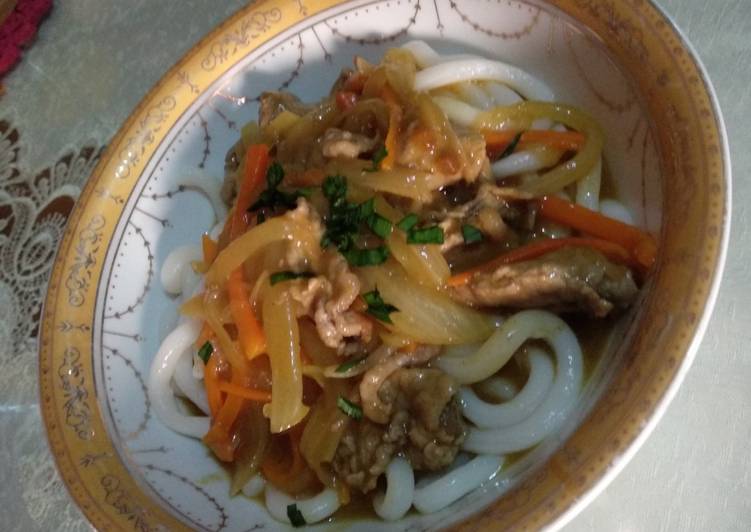 Beef Curry Udon