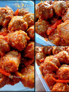 Foto resep Pentol Pedas