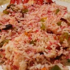 A picture of Mix veg fried rice.