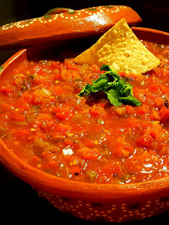 A picture of Mike's Habenero Salsa.
