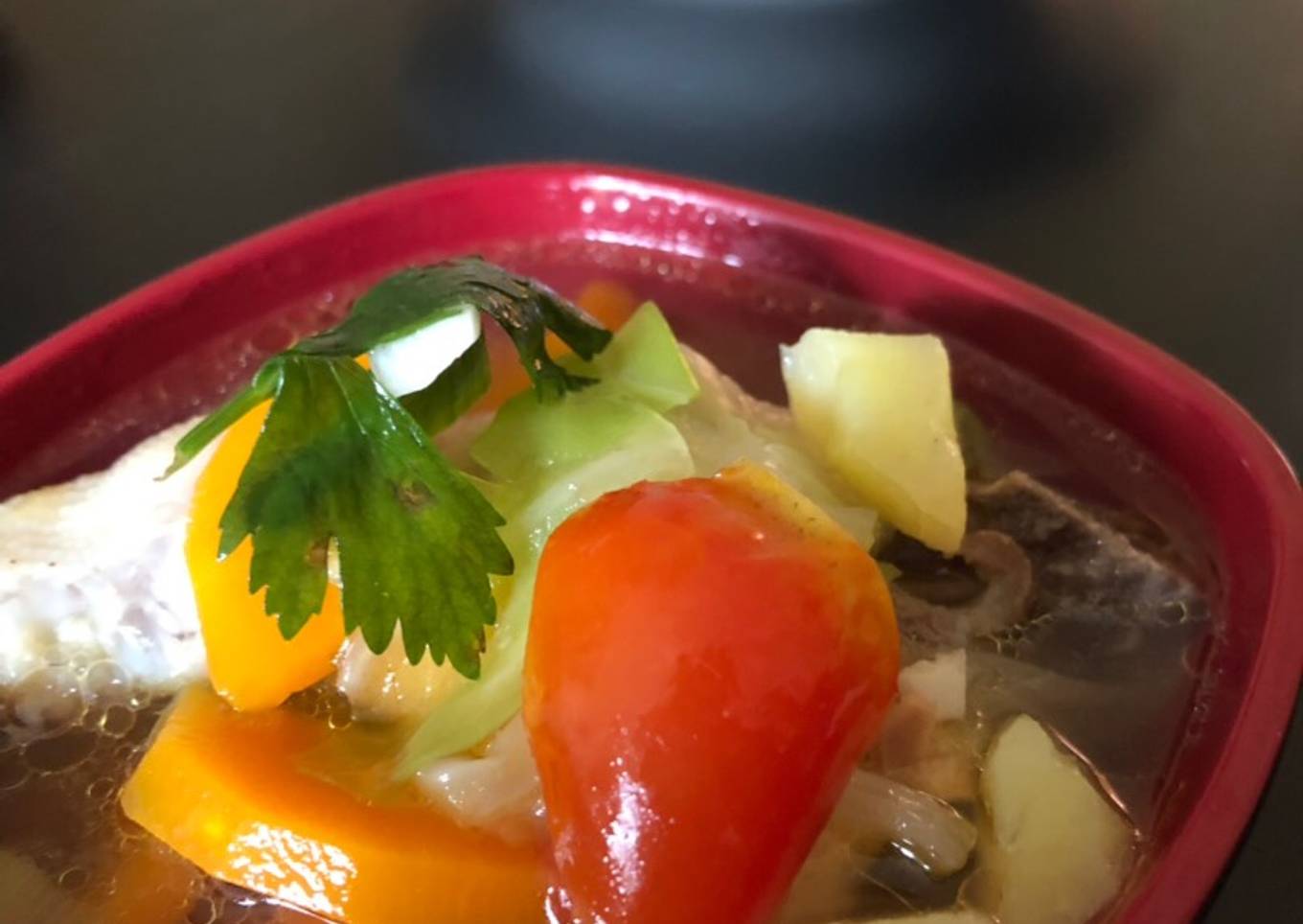 Sop Kaldu Ayam Anti Ribet
