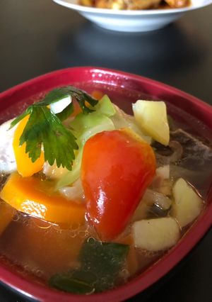 Foto resep Sop Kaldu Ayam Anti Ribet