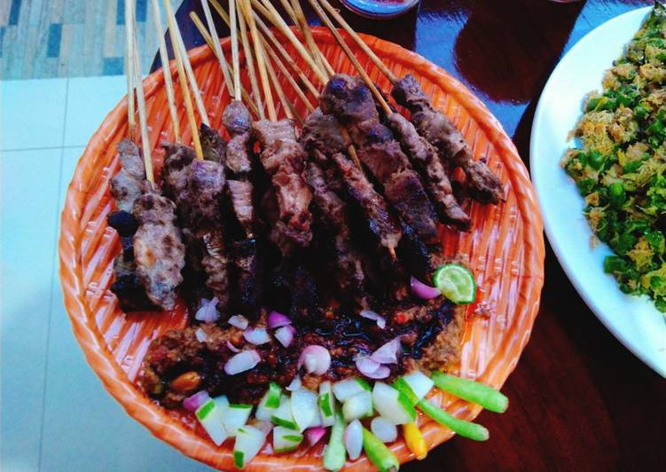 Sate ikan tongkol simpel