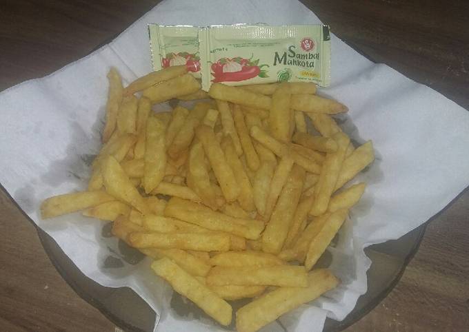Anti Ribet, Membuat Kentang Goreng Crispy ala Chang_e Sederhana Dan Enak