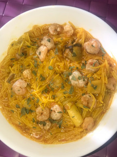 Una foto de Fideos Marineros