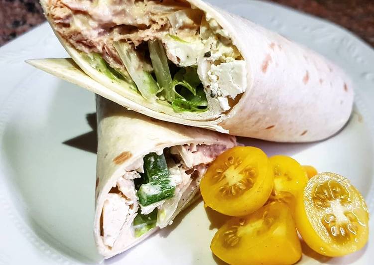 Simple Way to Prepare Any-night-of-the-week Tuna Mayo Wrap