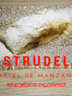 Una foto de Strudel De Manzana