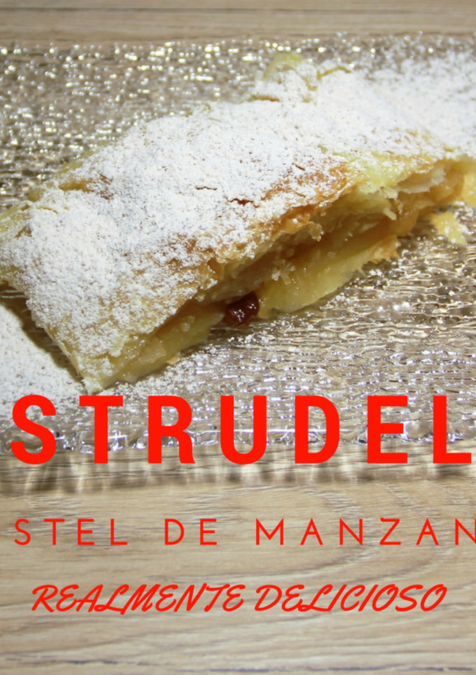 Una foto de Strudel De Manzana