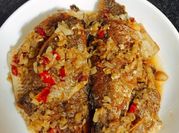 Hình ảnh của cá diếc chiên