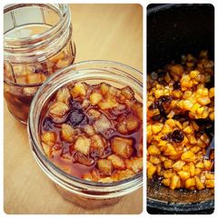 A picture of Apple Pie Raisins Preserve Jam.