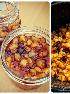 A picture of Apple Pie Raisins Preserve Jam.