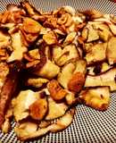 Boletus salteados al ajillo