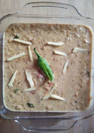A picture of Creamy dal chana.