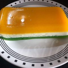 A picture of Tiranga Pudding.