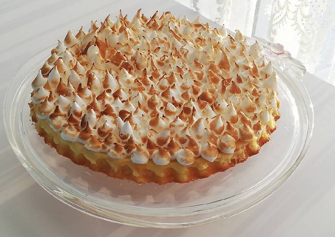 Gâteau au citron meringuée