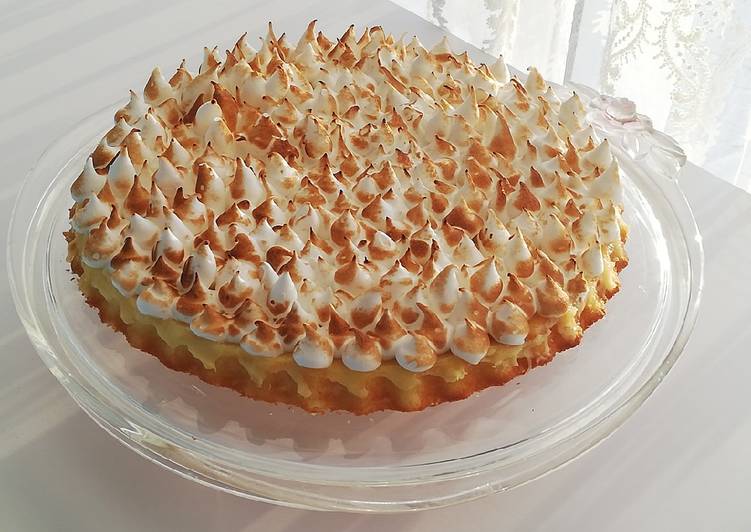 Recette: Gâteau au citron meringuée