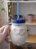 Vitamina de whey com abacaxi