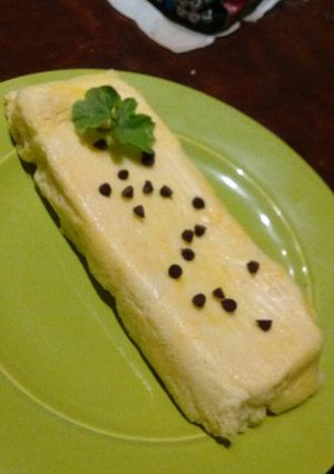 Una foto de Pastel japones con tres ingredientes
