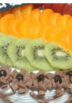 Foto resep Cake buah segar..👍