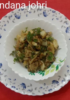 A picture of फलाहारी जीरा आलू (शिवरात्रि स्पेशल - फलाहारी / सात्विक रेसिपीज).