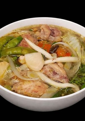Hình của món SP.0007 - Miến Gà Nấu Nấm.