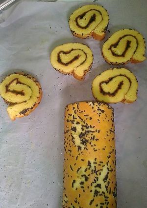 Foto resep Rotu gulung meses coklat