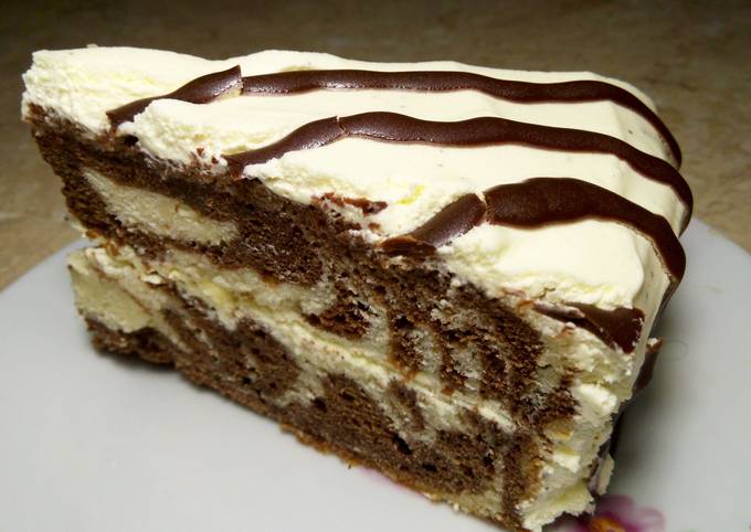 Торт «Зебра» — 5 рецептов с фото пошагово. Как приготовить торт «Зебра» в домашних условиях?