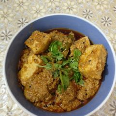 A picture of Kalonji Paneer.