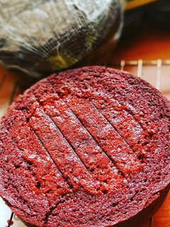 Red velvet cake ainihin hoton girkin