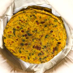 A picture of Drumstick Parathas.
