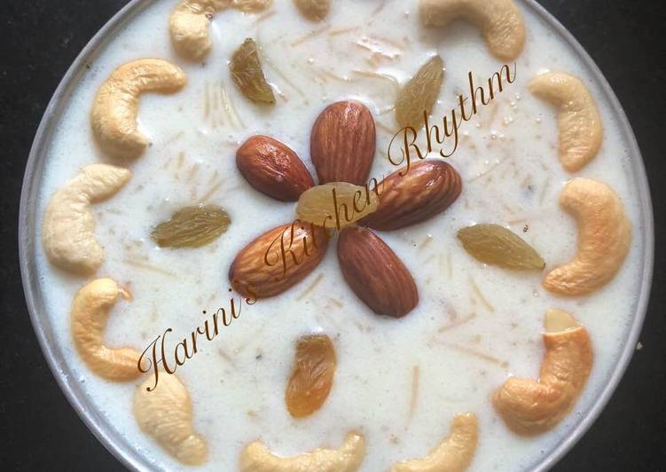 How to Prepare Quick Seviyan kheer (sheer khoorma)