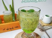 Gambar es melon serut gula pasir