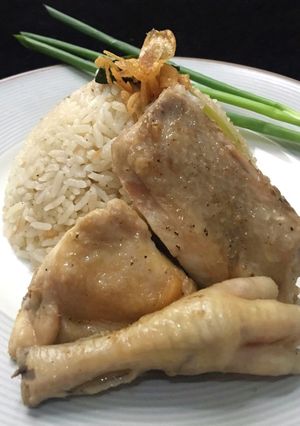 Foto resep Nasi Hainam (Rice Cooker)