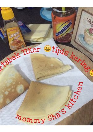 Foto resep Martabak tiker (tipis kering)