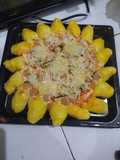 Pizza sosis oven