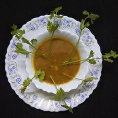 Kerala style sambhar A picture of Kerala style sambhar.