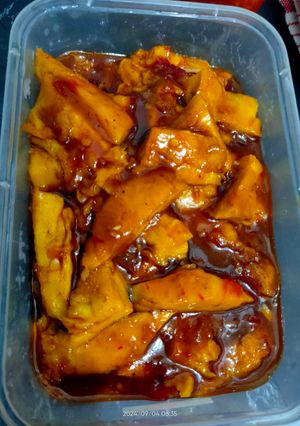 Foto resep Telur dadar pedas manis