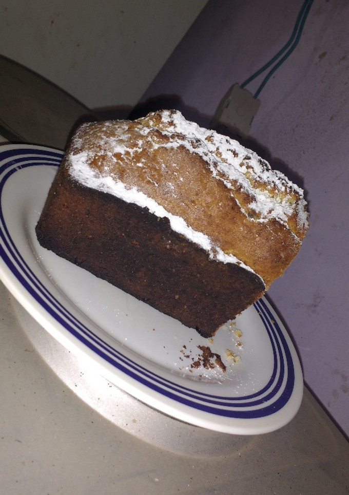 Una foto de Budín navideño