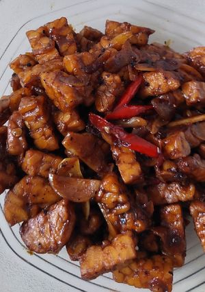 Foto resep Tumis Tempe Kecap Lada Hitam