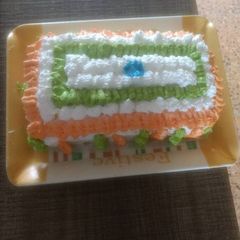 A picture of Eggless Vanila Sponge Cake.